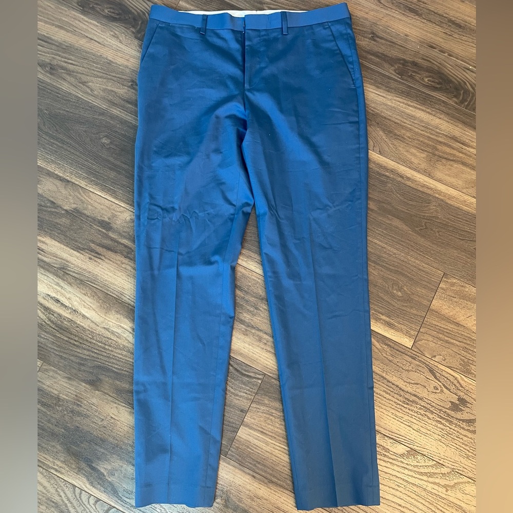 Express Men’s Extra Slim Blue Dress Pant 33x34